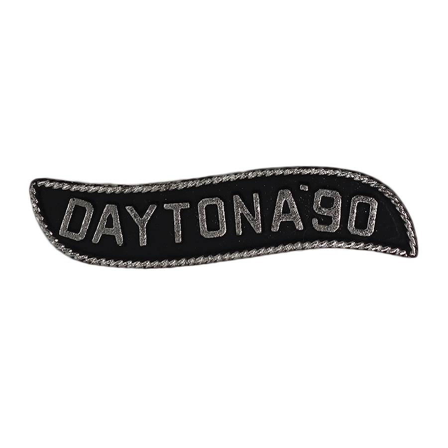 DAYTONA 90 バイカー ピンズ デイトナ 留め具付き レトロ
