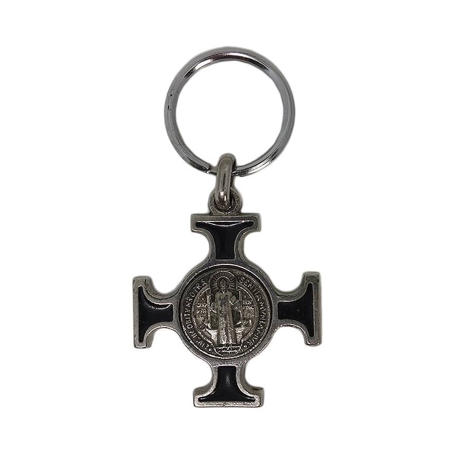 St. Benedict キーホルダー　聖ベネディクト メダイ 十字架