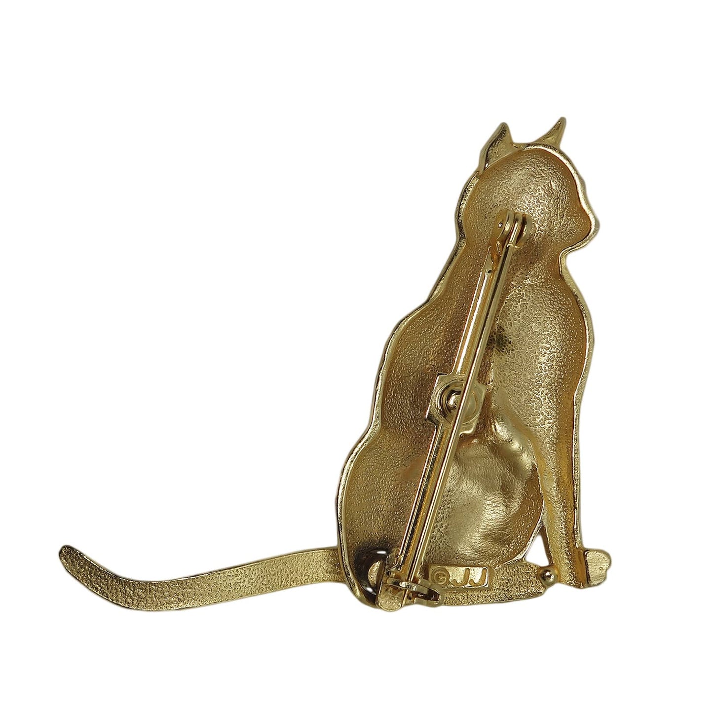 JJ 猫 ブローチ JONETTE JEWELRY