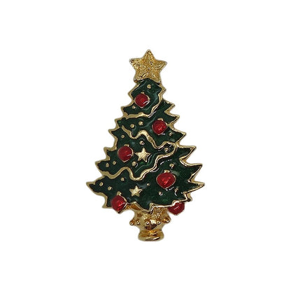 クリスマスツリー ピンズ 留め具付き