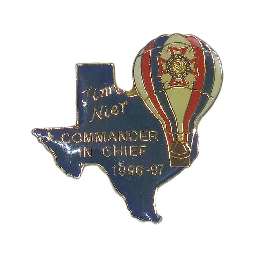 COMMANDER IN CHIEF ピンズ 気球 VFW ミリタリー関連