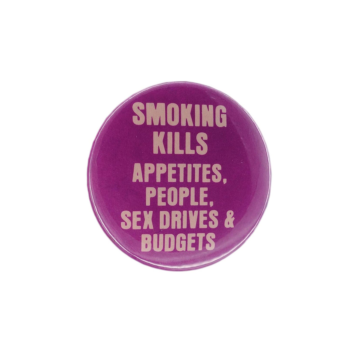 SMOKING KILLS 缶バッジ バッチ
