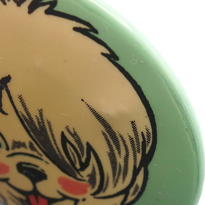 MEET MR. MUGS 缶バッジ バッチ 犬のキャラクター