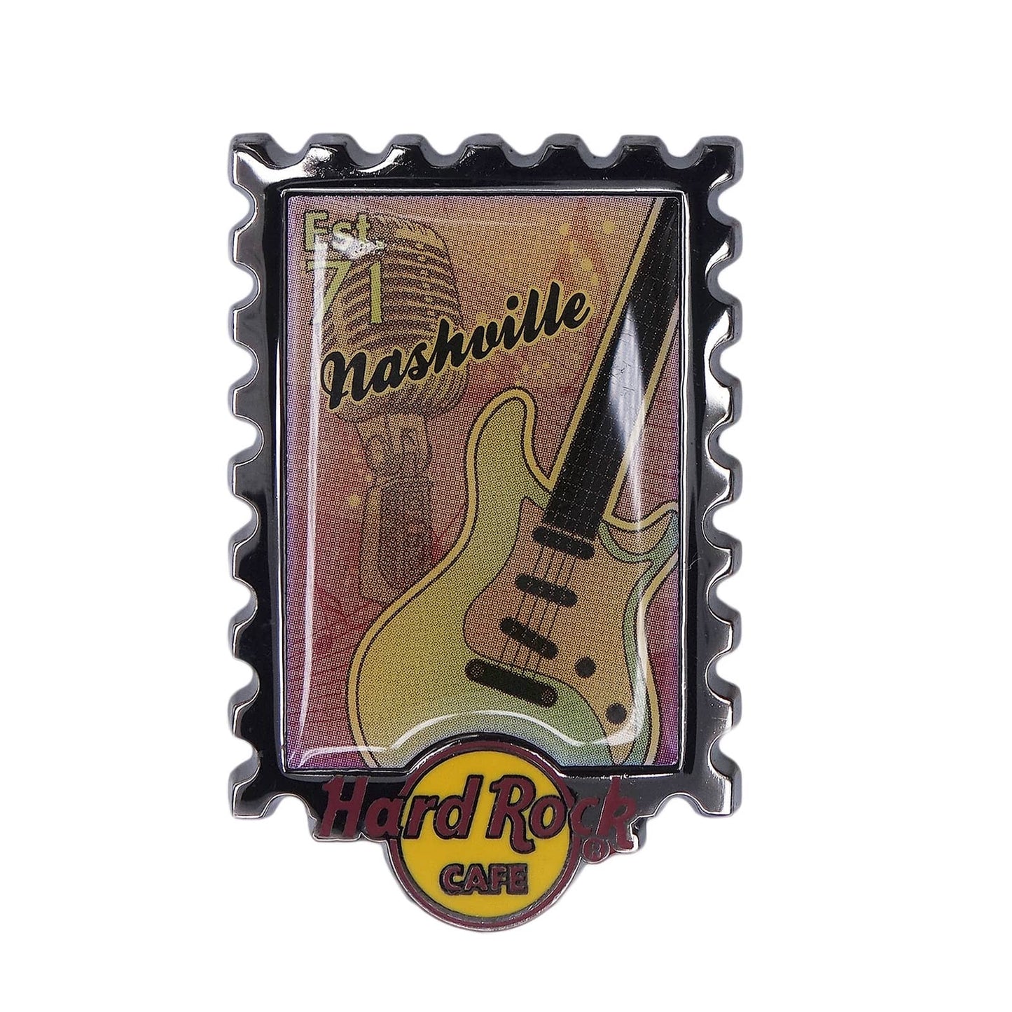 Hard Rock CAFE 切手型 ピンズ ハードロックカフェ NASHVILLE