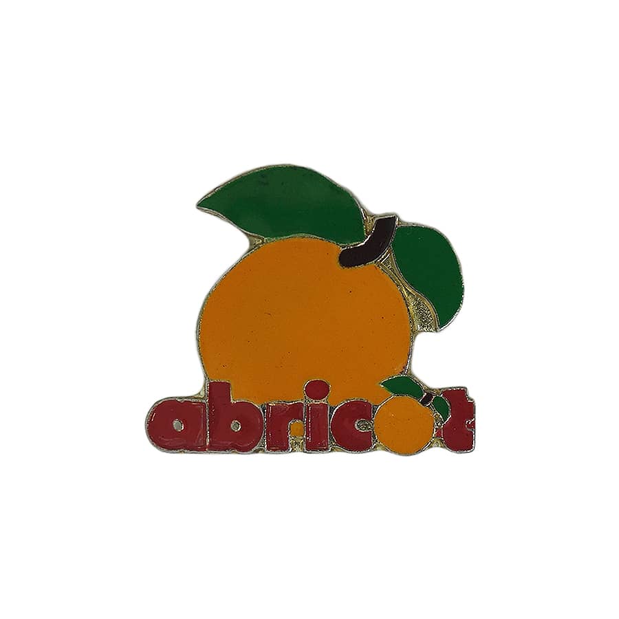 abricot ピンズ アプリコット 杏 レトロ