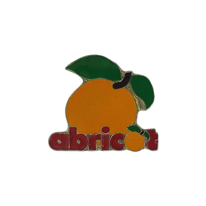 abricot ピンズ アプリコット 杏 レトロ