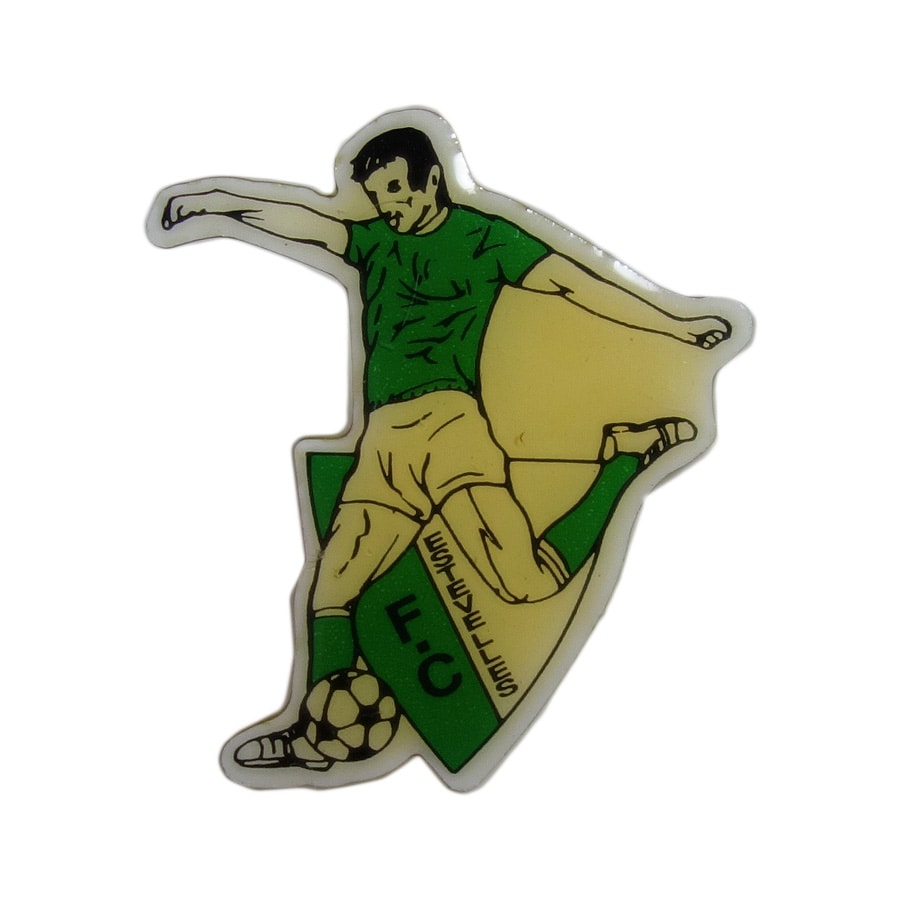 サッカー クラブ ピンズ F.C. ESTEVELLES ビンテージ ピンバッジ 留め具付き レトロ