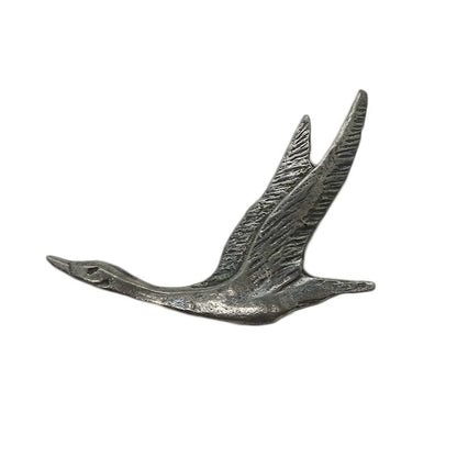 鳥 ピンズ 留め具付き