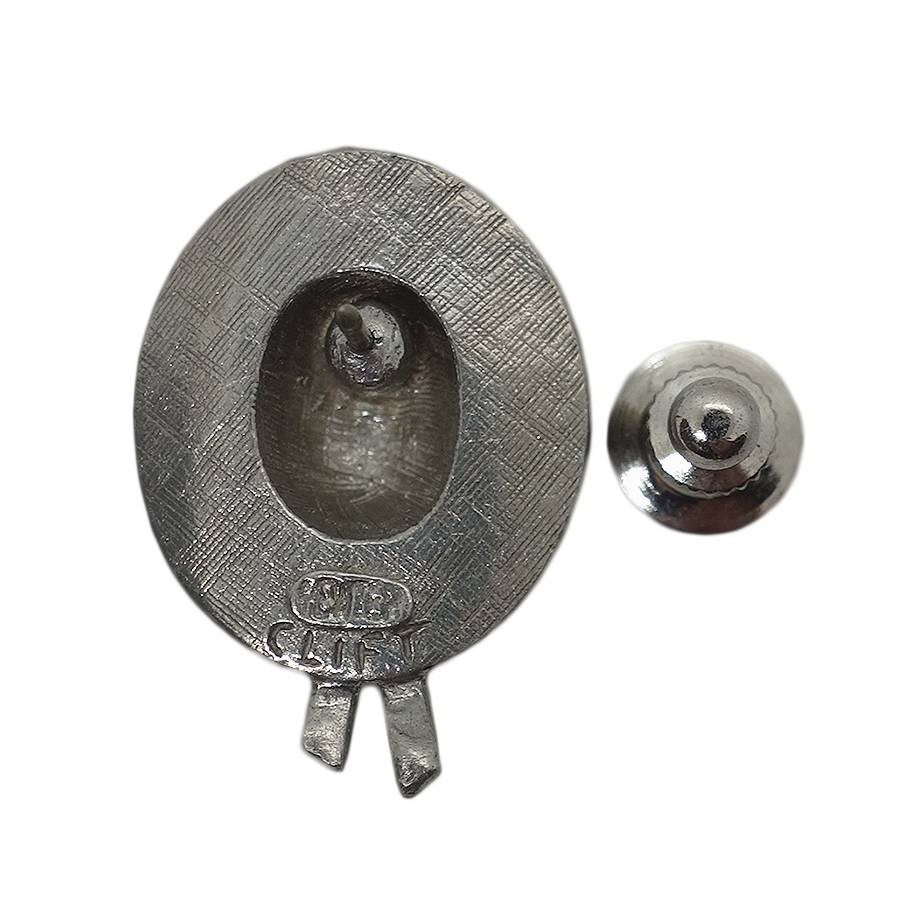 CLIFT ハット ピンズ 帽子 ピューター Jim Clift 留め具付き