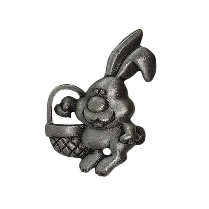 JJ 籠を持ったウサギ ピンズ JONETTE JEWELRY ビンテージ