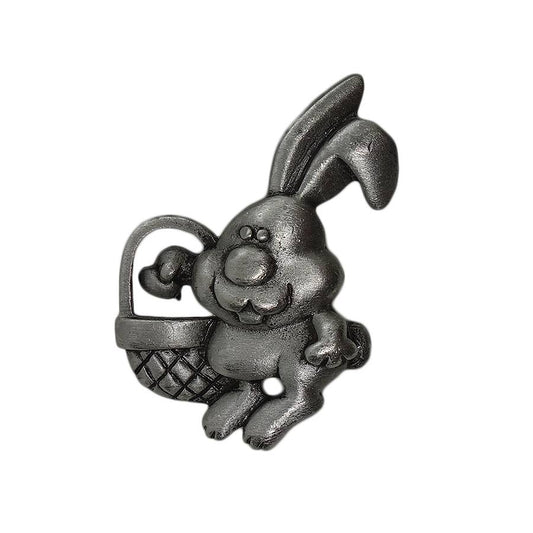 JJ 籠を持ったウサギ ピンズ JONETTE JEWELRY ビンテージ