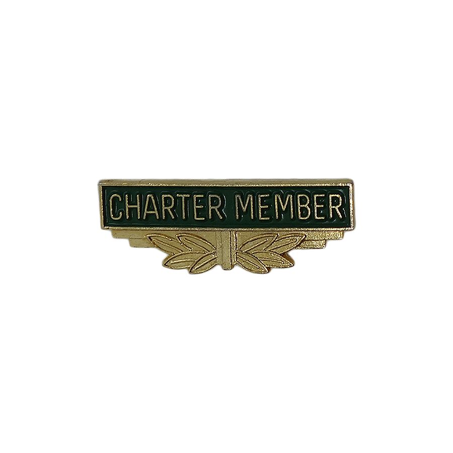 CHARTER MEMBER ブローチ