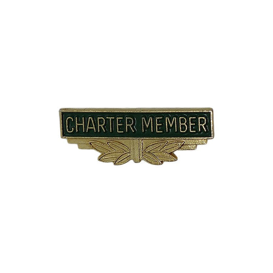 CHARTER MEMBER ブローチ