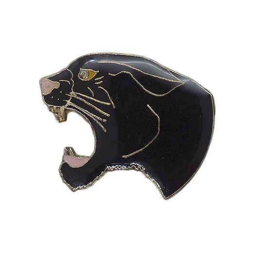 黒豹 ピンズ 動物 留め具付き