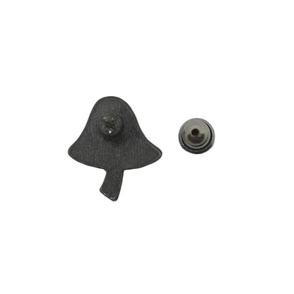 キノコ ピンズ 留め具付き