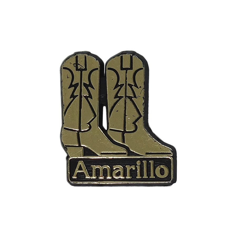 Amarillo プラスチック ピンズ テキサス州 アマリロ 留め具付き