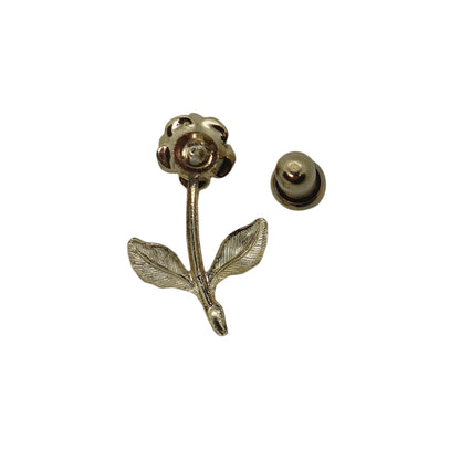 花 ピン 留め具付き