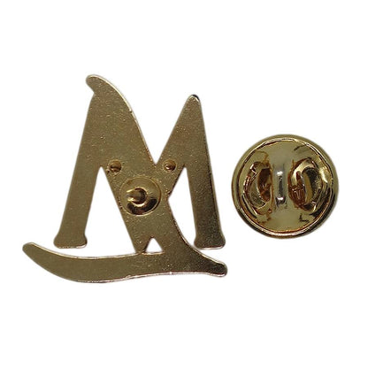 ML ピンズ 留め具付き 文字