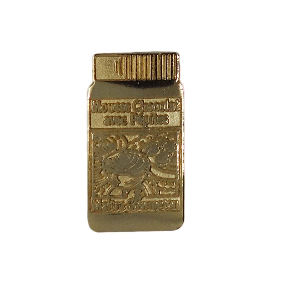 チョコレートムース ピンズ Maitre Gourmeton 留め具付き
