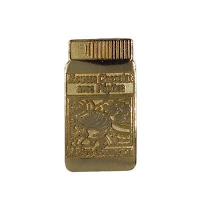 チョコレートムース ピンズ Maitre Gourmeton 留め具付き