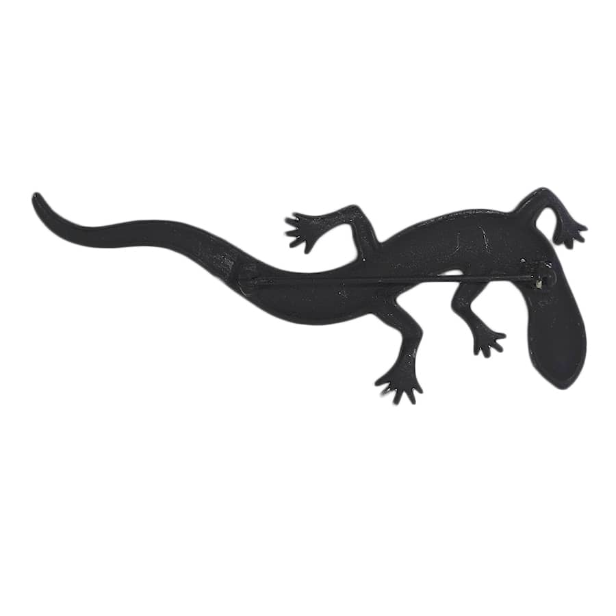 トカゲ ブローチ 動物