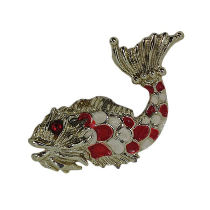 魚 ブローチ 動物