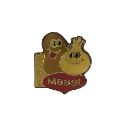 Maggi 野菜スープ ピンズ ジャガイモ 玉ねぎ マギー 留め具付き