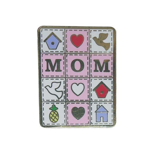 MOM ピンズ 留め具付き