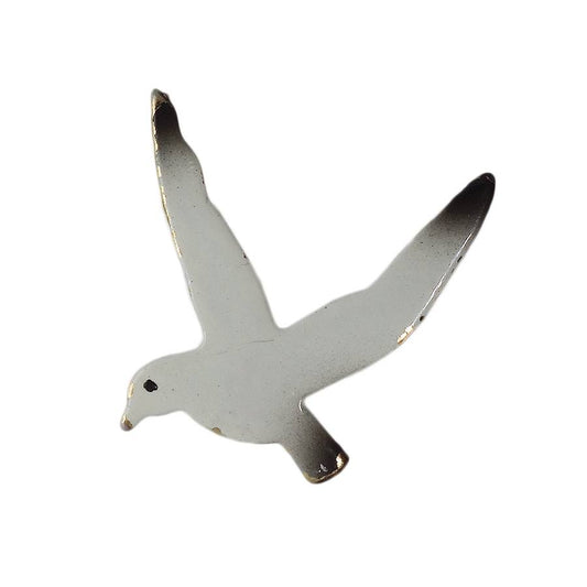 カモメ ピンズ 鳥 留め具付き