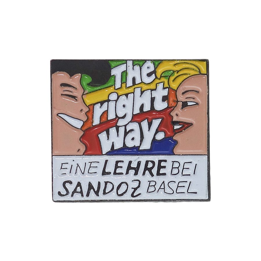 アメコミ風  ピンズ The right way