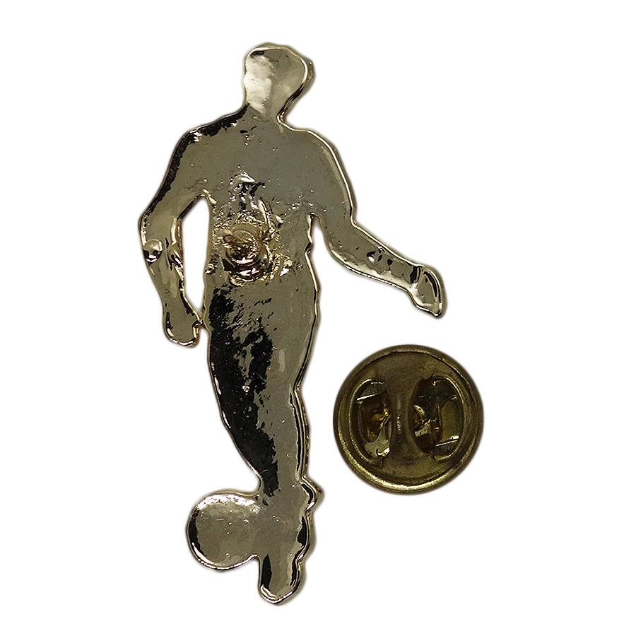 サッカー ピンズ 留め具付き