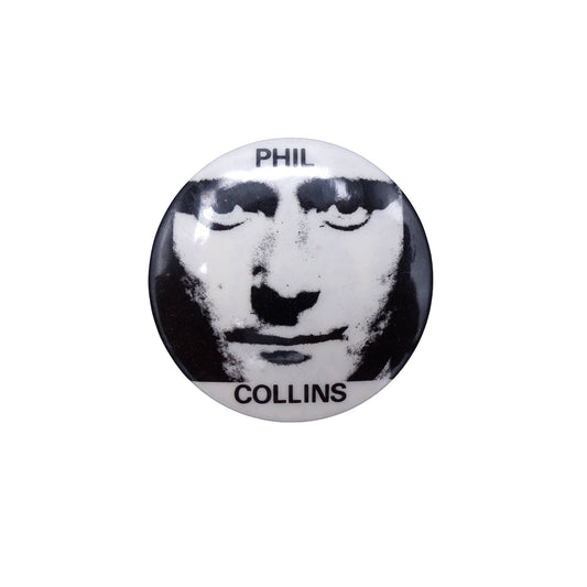 ミュージシャン PHIL COLLINS フィル・コリンズ 缶バッジ バッチ