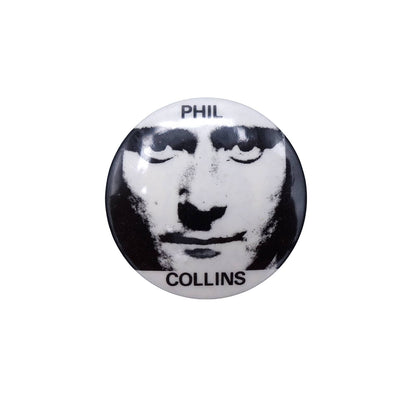ミュージシャン PHIL COLLINS フィル・コリンズ 缶バッジ バッチ