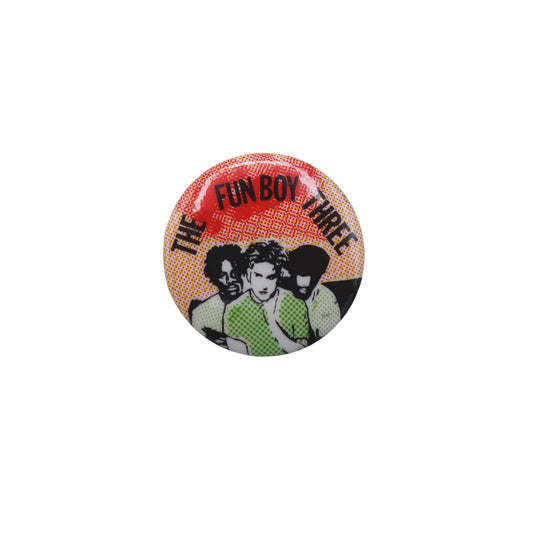 ニューウェーブ・バンド THE FUN BOY THREE 缶バッジ バッチ