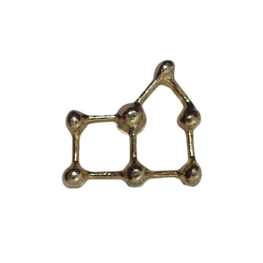 分子構造 ピンズ 留め具付き