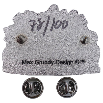 Max Grundy Design ピンズ HAUNTED PUMPKIN