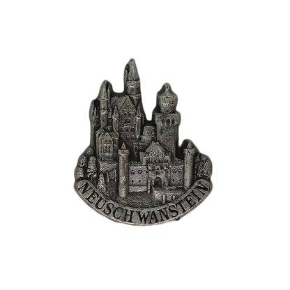ノイシュバンシュタイン城 ピンズ NEUSCH WANSTEIN 留め具付き