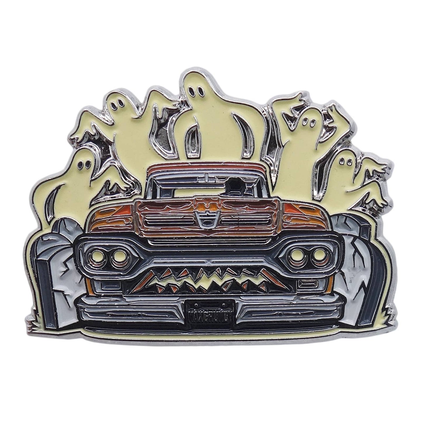 Max Grundy Design ピンズ HAUNTED PUMPKIN