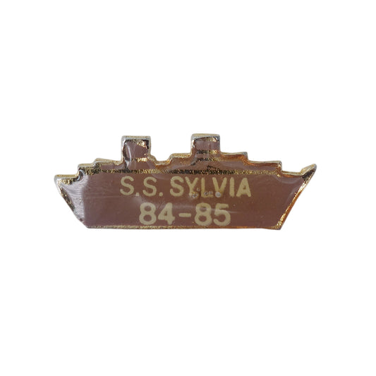 S.S SYLVIA 84-85 船 ピンズ