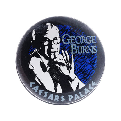GEORGE BURNS ジョージ・バーンズ 缶バッジ CAESARS PALACE