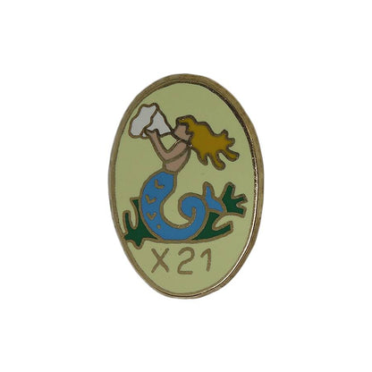 人魚 ピンズ マーメイド 留め具付き