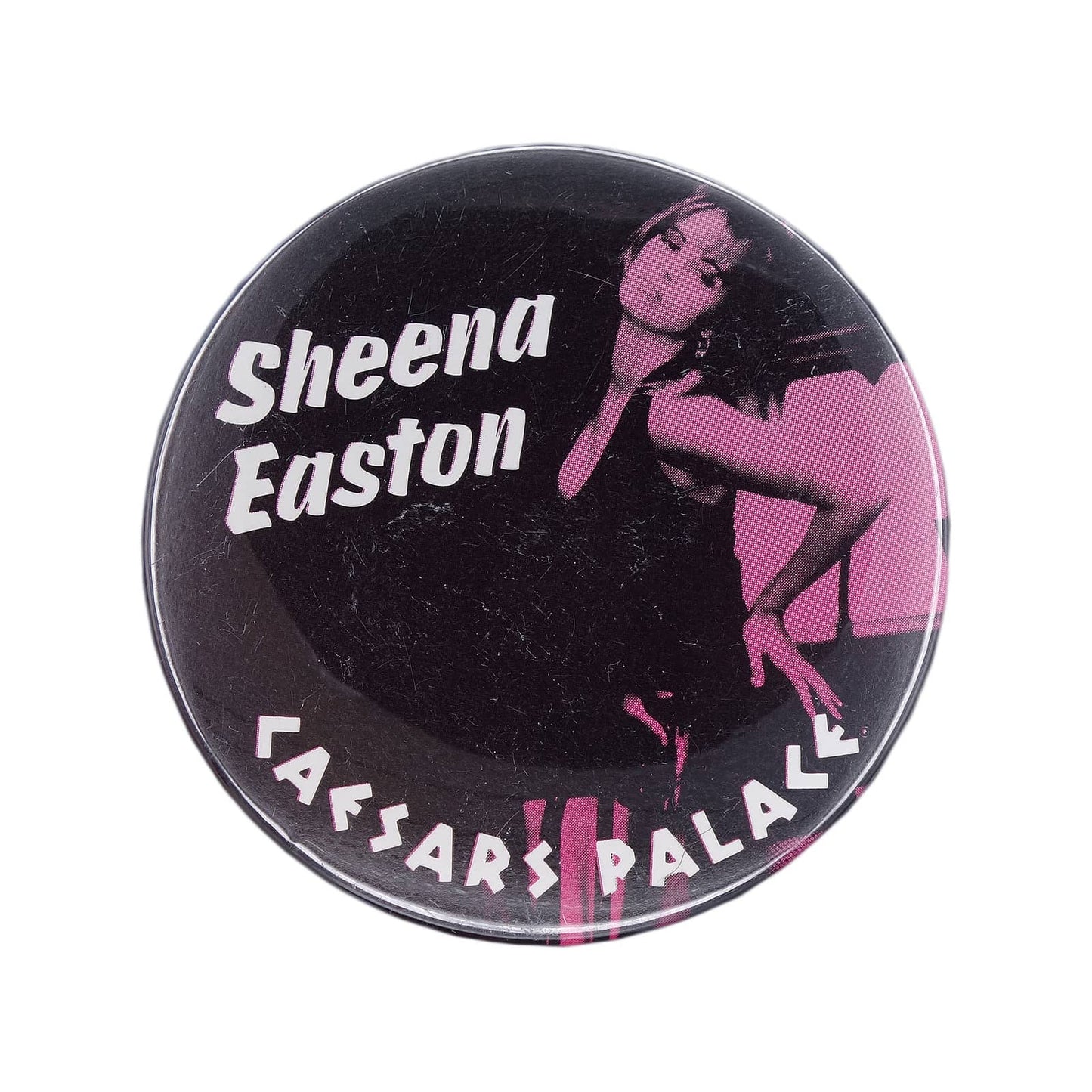 Sheena Easton シーナ・イーストン 缶バッジ 歌手 CAESARS PALACE