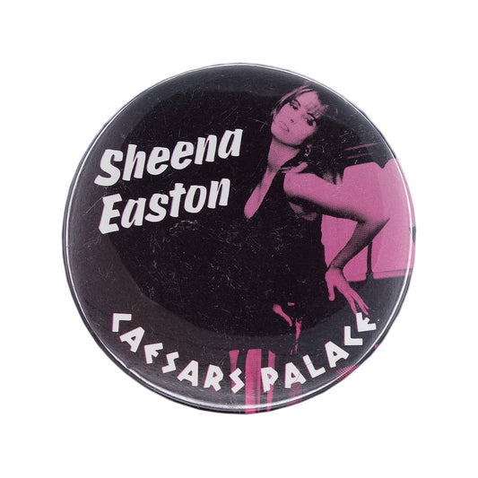 Sheena Easton シーナ・イーストン 缶バッジ 歌手 CAESARS PALACE