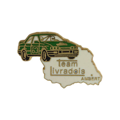 Team Livradois AMBEAT ラリーカー ピンズ 自動車 ピンバッチ