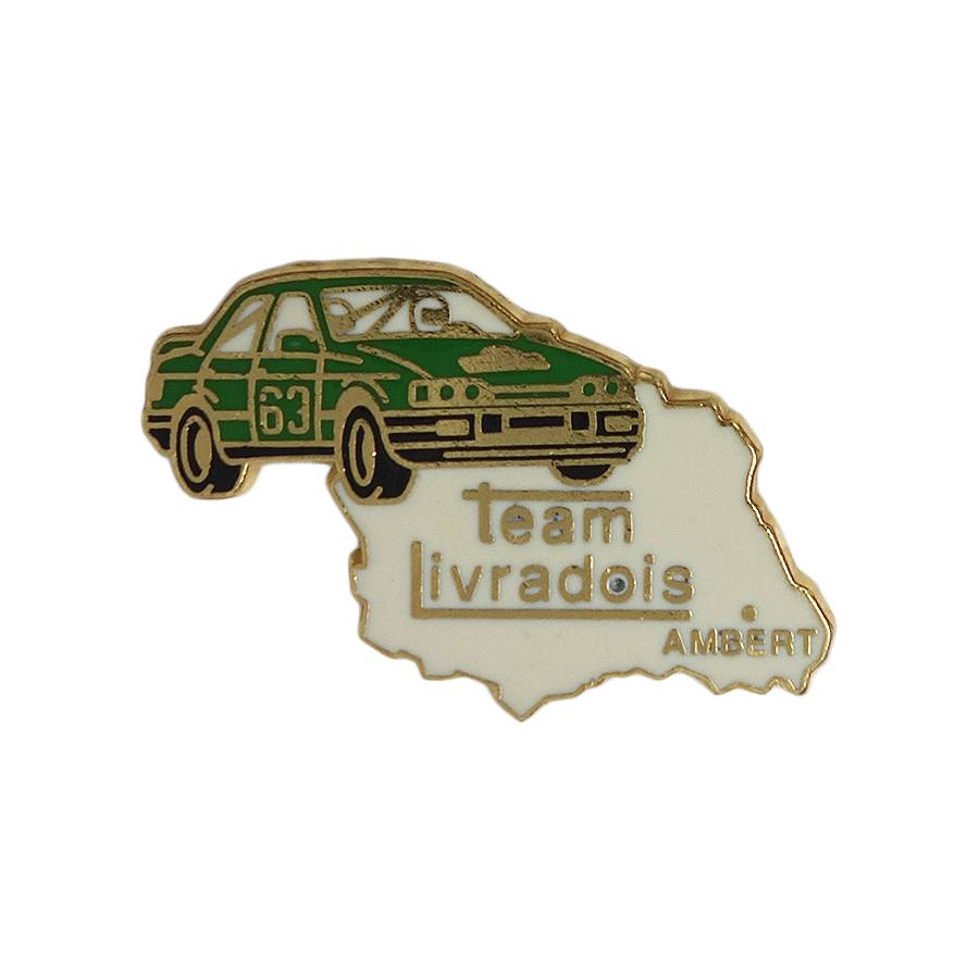 Team Livradois AMBEAT ラリーカー ピンズ 自動車 ピンバッチ