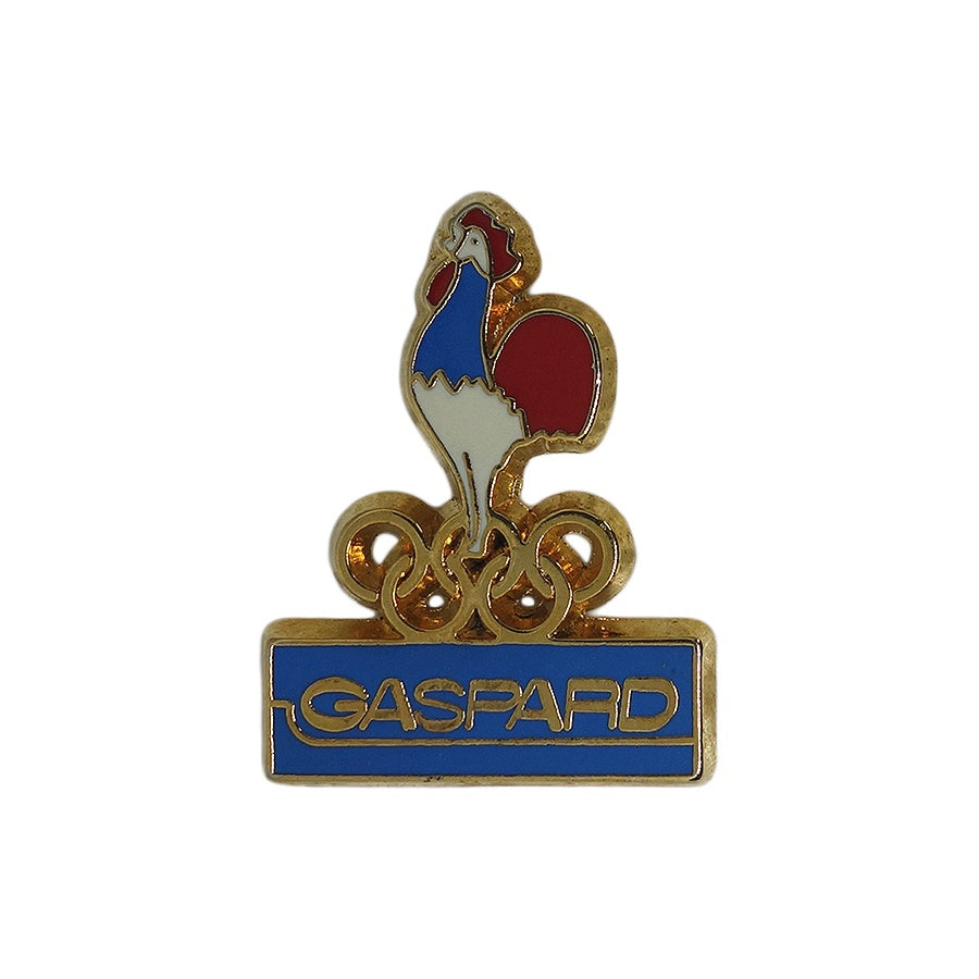 GASPARD ニワトリ ピンズ オリンピック 五輪 フランス 留め具付き