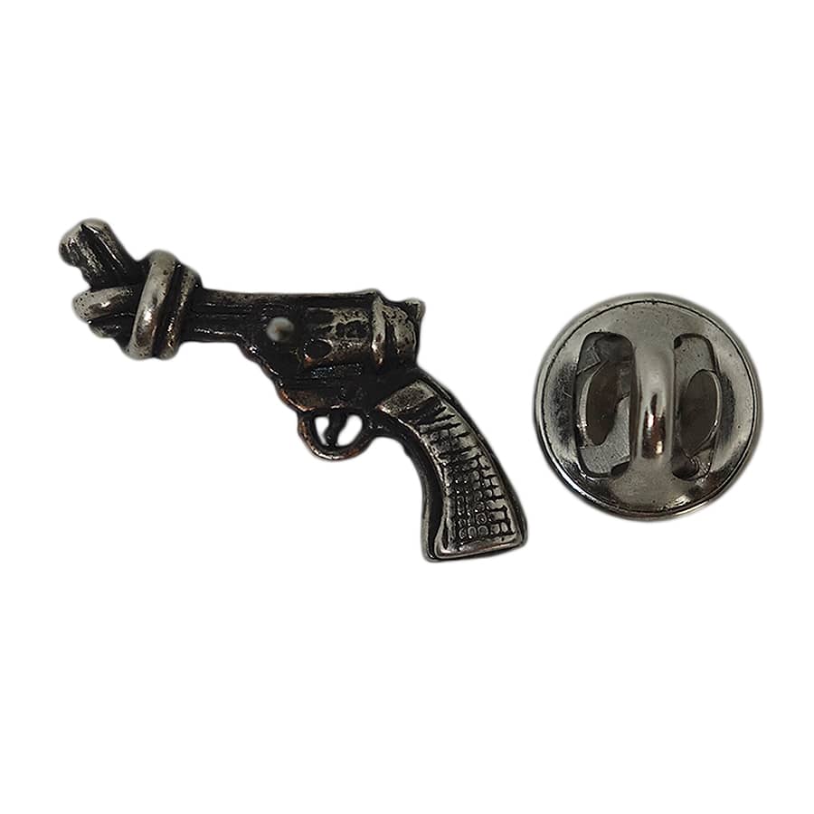 発射不能の銃 ピンズ The Knotted Gun 拳銃 ピストル留め具付き