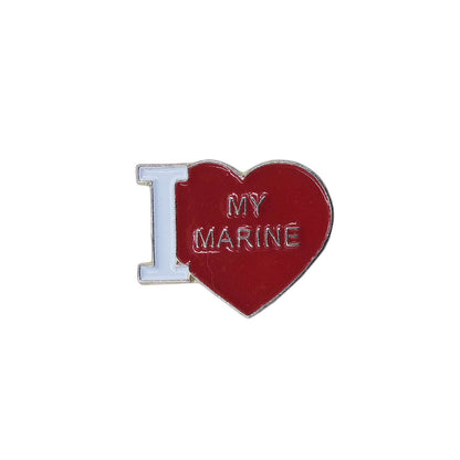 I LOVE MY US MARINE ピンズ