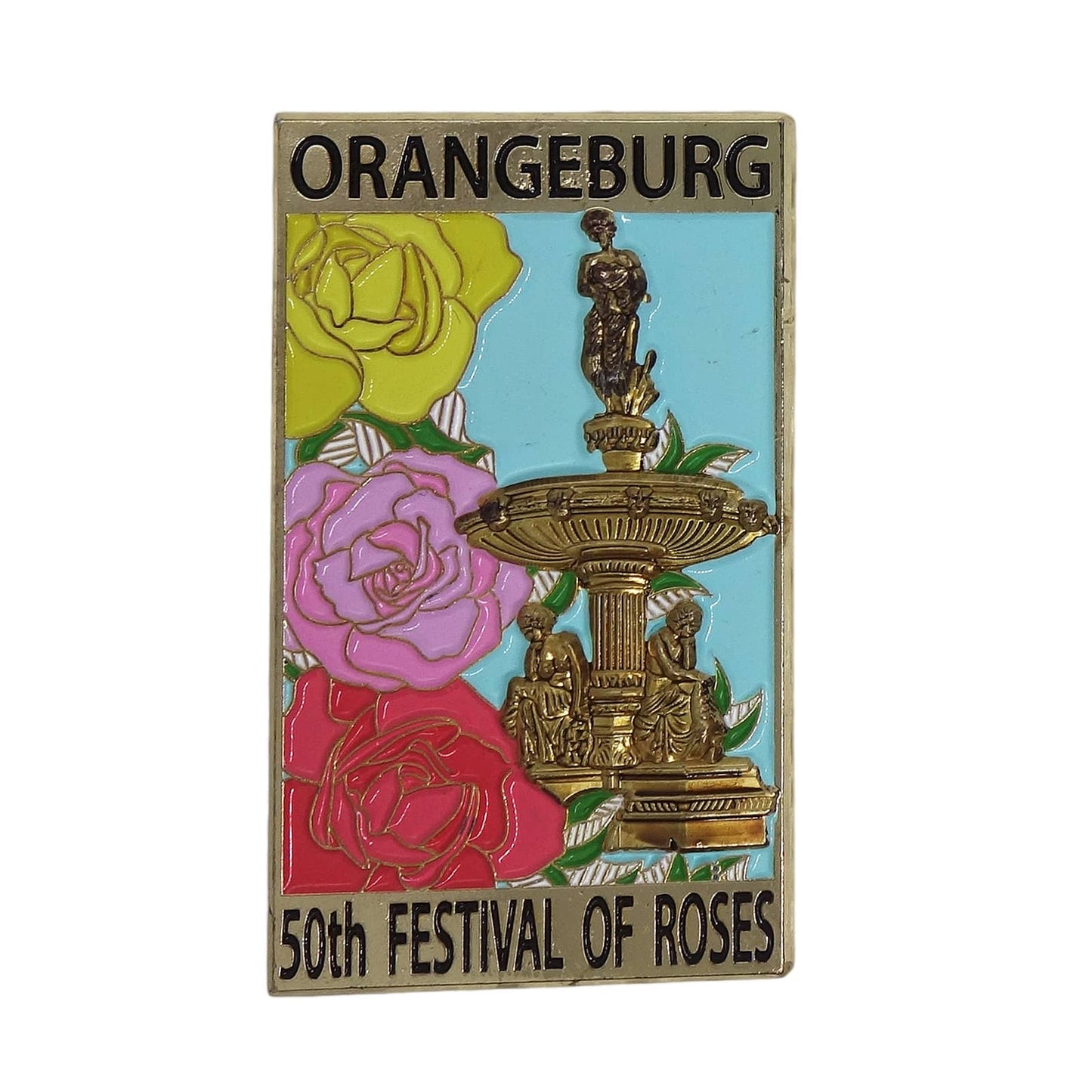ORANGEBURG 50th FESTIVAL OF ROSES ピンズ 留め具付き