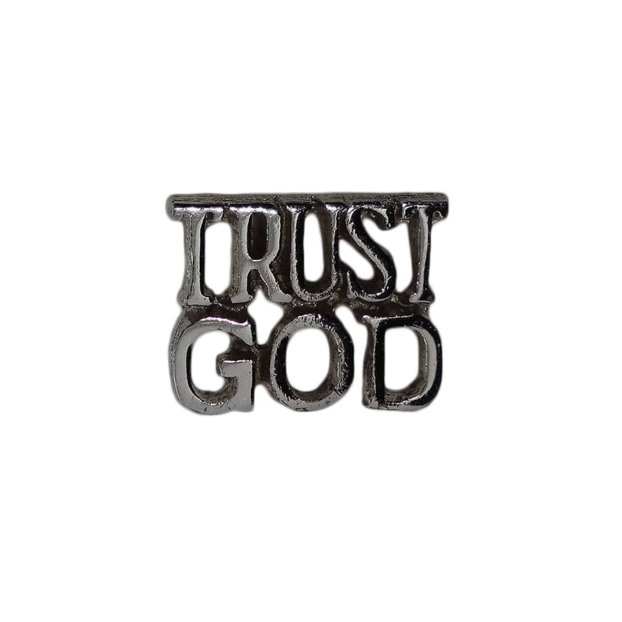 TRUST GOD ピンズ 留め具付き